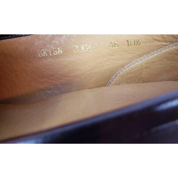 BECKETT SIMONON Cohen Penny Loafers Brown Leather Men's Size 10.5 Handcrafted - Picture 2 of 16